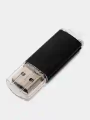 Черный флешка USB, флеш-накопитель объемом 64 Гб