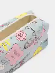 Розовый пенал школьный