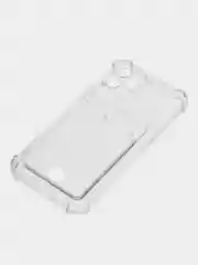 Прозрачный чехол для iPhone (Айфон) 11, 12, 13, 14, XR, 7, 8, Plus, Pro Max, с картхолдером, силиконовый