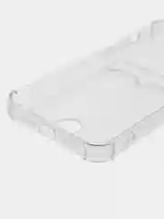 Прозрачный чехол для iPhone (Айфон) 11, 12, 13, 14, XR, 7, 8, Plus, Pro Max, с картхолдером, силиконовый