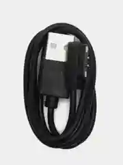 Черный кабель зарядки для смарт часов 2 pin 8,0 mm