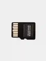 Черный карта памяти micro SD, 64 GB