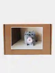 Набор для вязания мягкой игрушки амигуруми "Пушин" Pusheen, 20 см