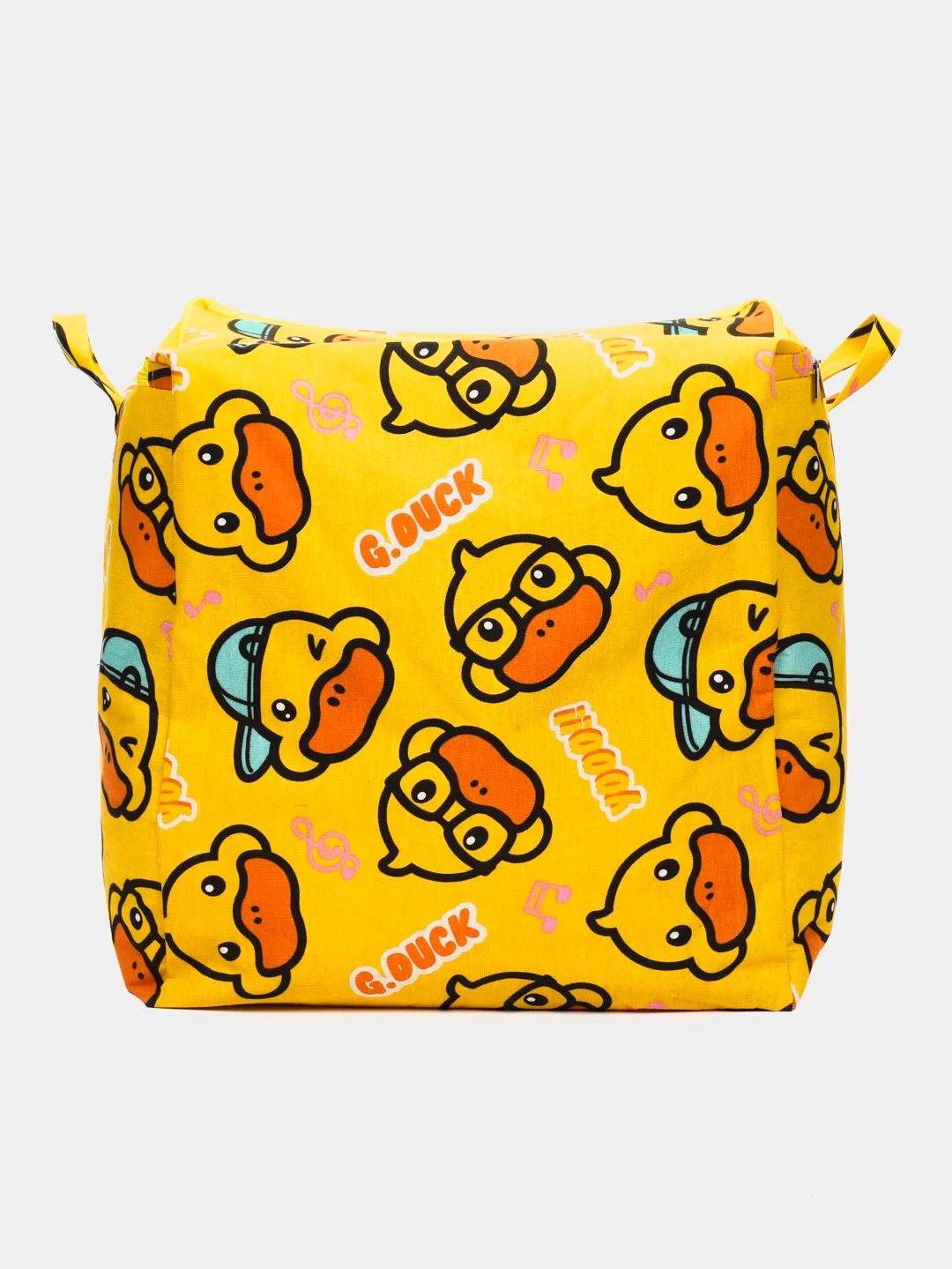 Лимонный корзина для хранения игрушек