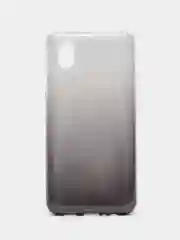 Черный чехол SC097 Блестки для Samsung Galaxy A01 Core (A013)