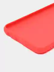 Красный чехол для Xiaomi Redmi 9, матовый, однотонный