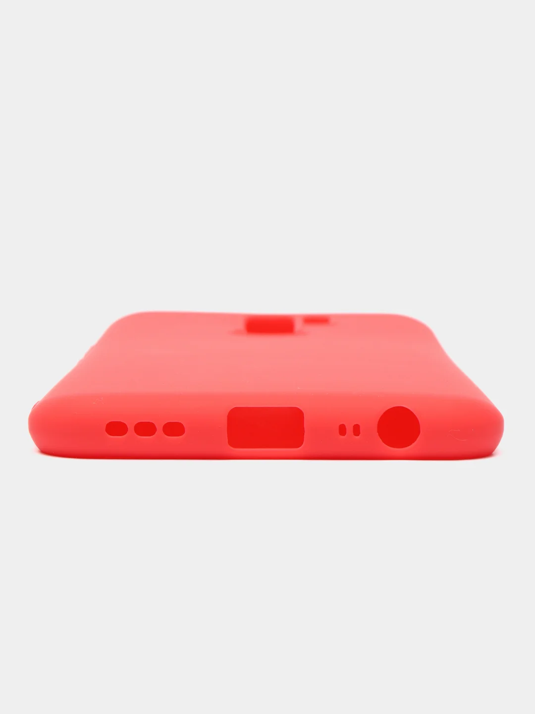 Красный чехол для Xiaomi Redmi 9, матовый, однотонный