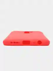 Красный чехол для Xiaomi Redmi 9, матовый, однотонный