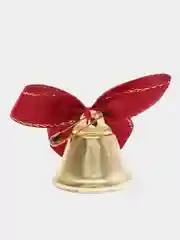 Бордовый колокольчик с бантом, на выпускной
