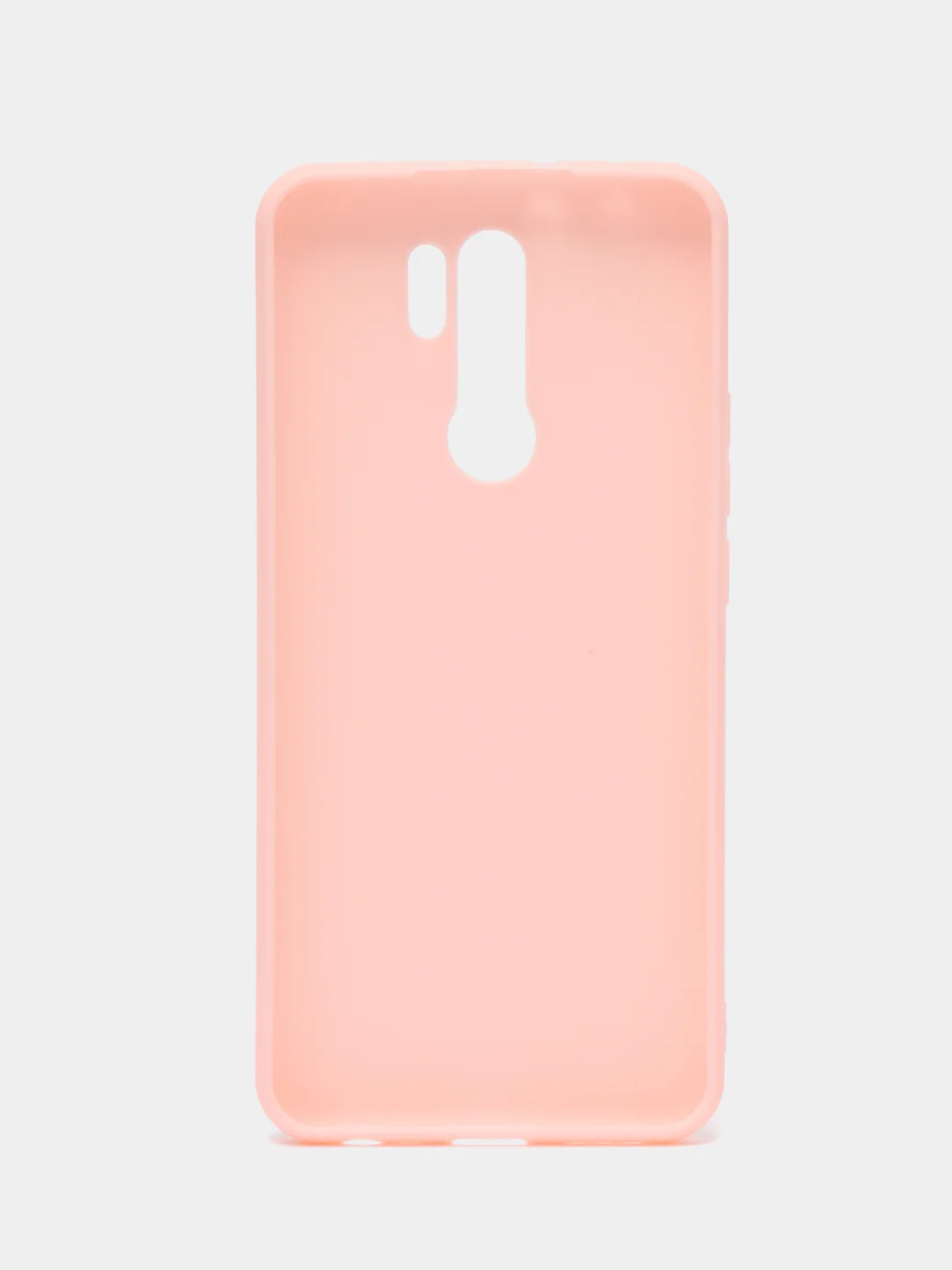 Розовый чехол для Xiaomi Redmi 9, матовый, однотонный