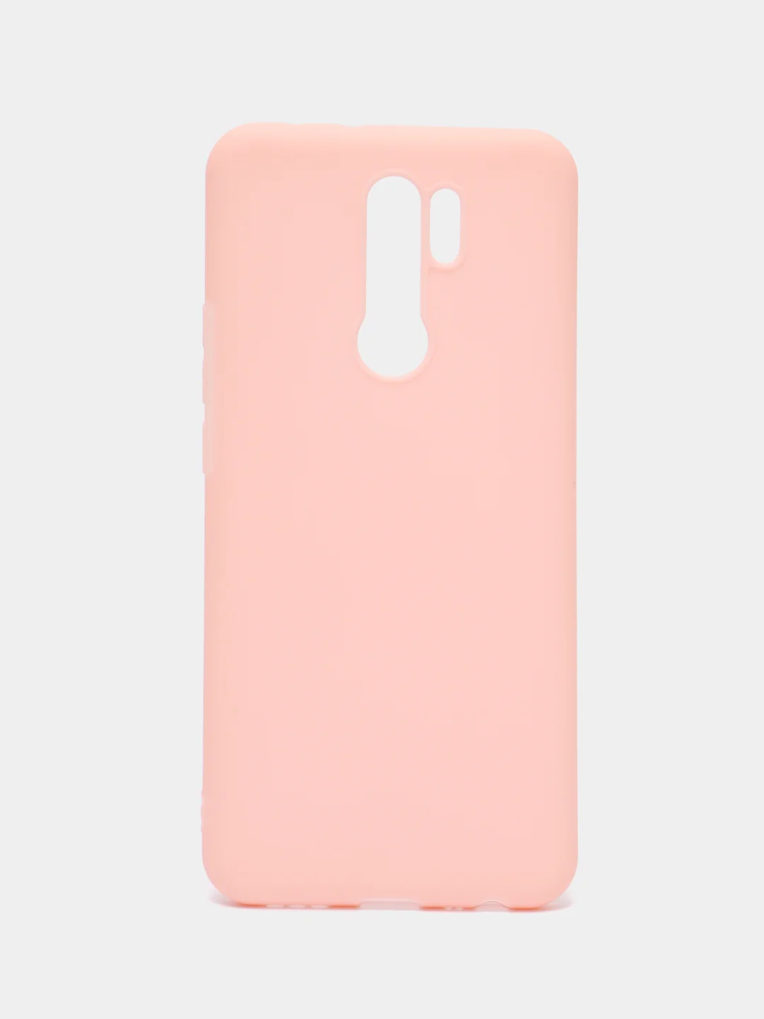 Розовый чехол для Xiaomi Redmi 9, матовый, однотонный