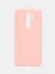 Розовый чехол для Xiaomi Redmi 9, матовый, однотонный