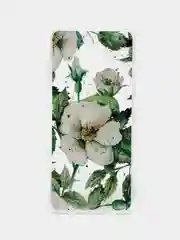Зеленый чехол Summer Flowers для Xiaomi Redmi Note 9S