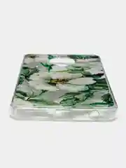 Зеленый чехол Summer Flowers для Xiaomi Redmi Note 9S