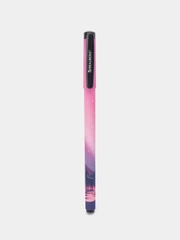 Ручка шариковая Brauberg Soft Touch Grip Stars, Синяя, мягкое покрытие, узел 0,7 мм 143715