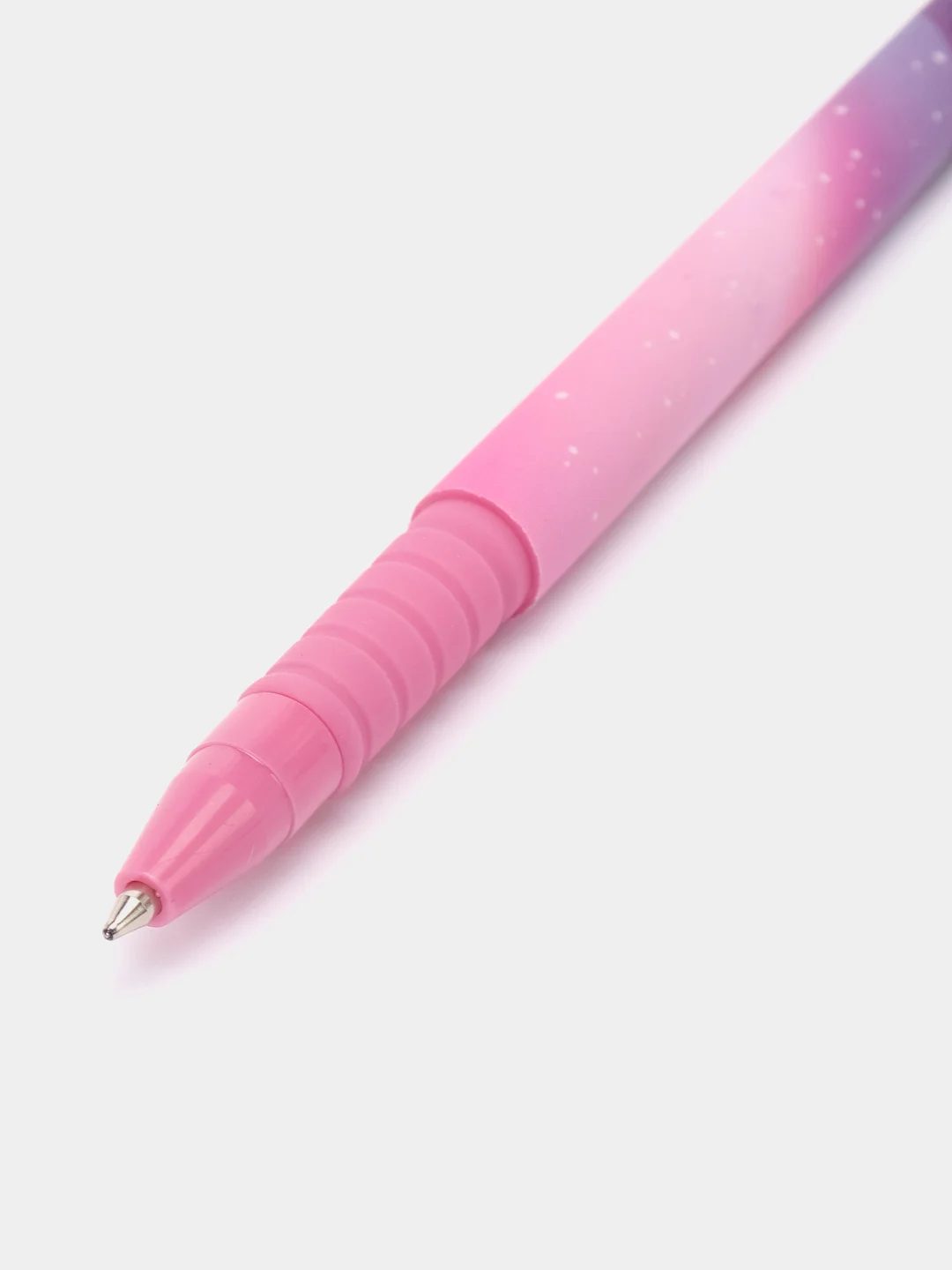 Ручка шариковая Brauberg Soft Touch Grip Stars, Синяя, мягкое покрытие, узел 0,7 мм 143715