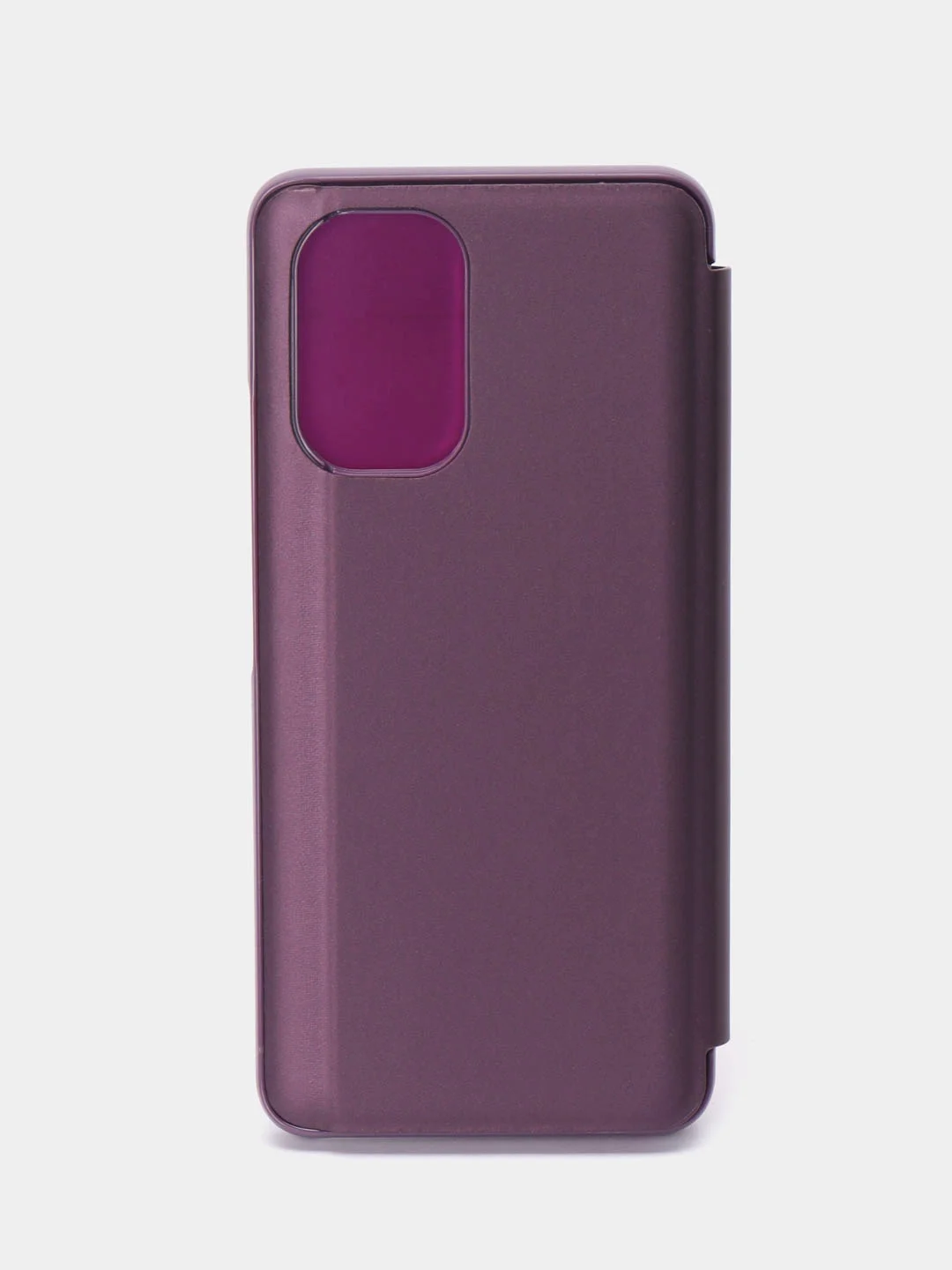 Бордовый чехол-книжка для Xiaomi Poco F3