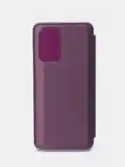 Бордовый чехол-книжка для Xiaomi Poco F3