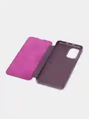 Бордовый чехол-книжка для Xiaomi Poco F3