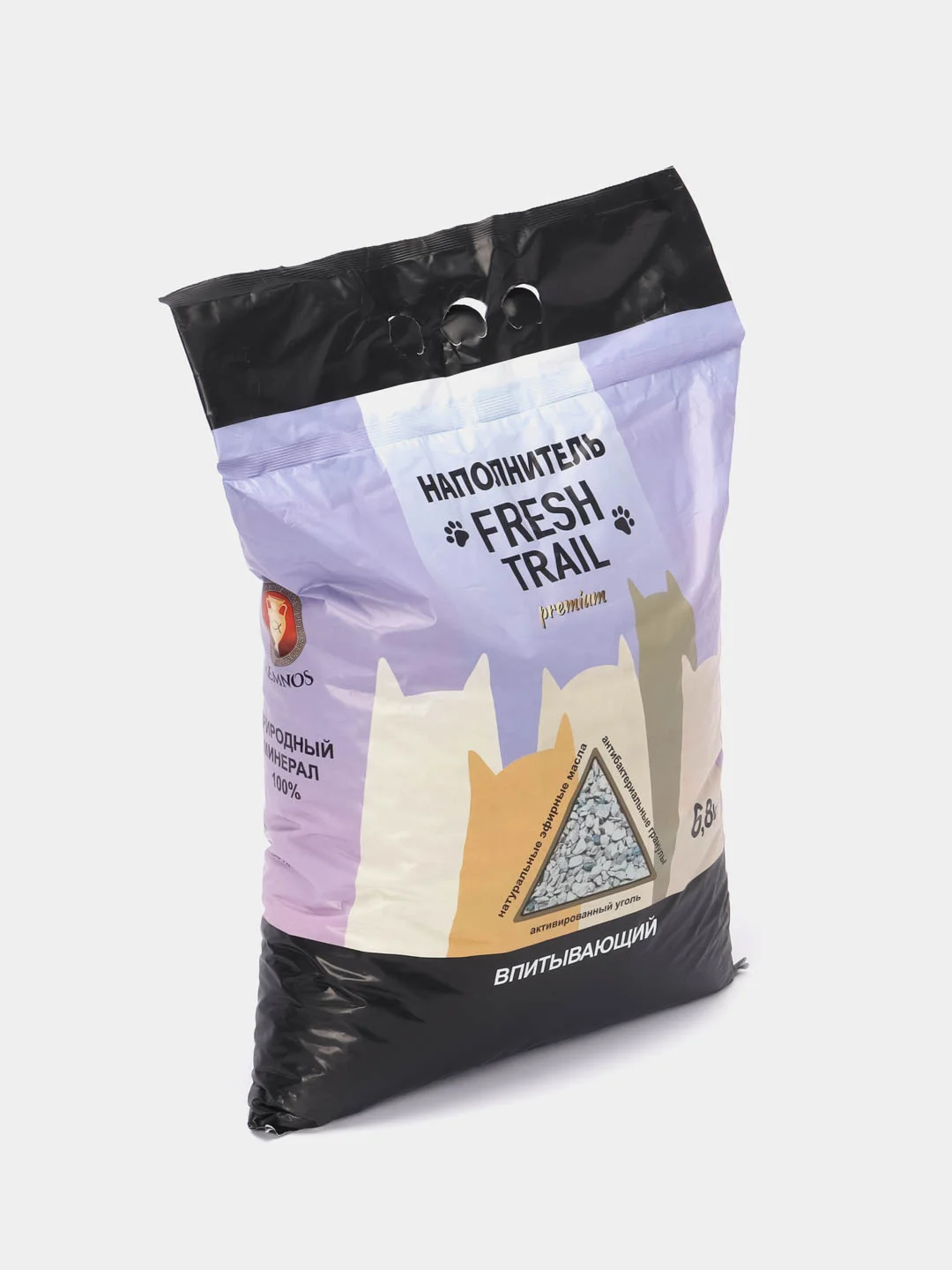 Fresh Trail Premium (ФРЕШ) (6,8 кг/13,6 л) наполнитель впитывающий для кошачьего туалета