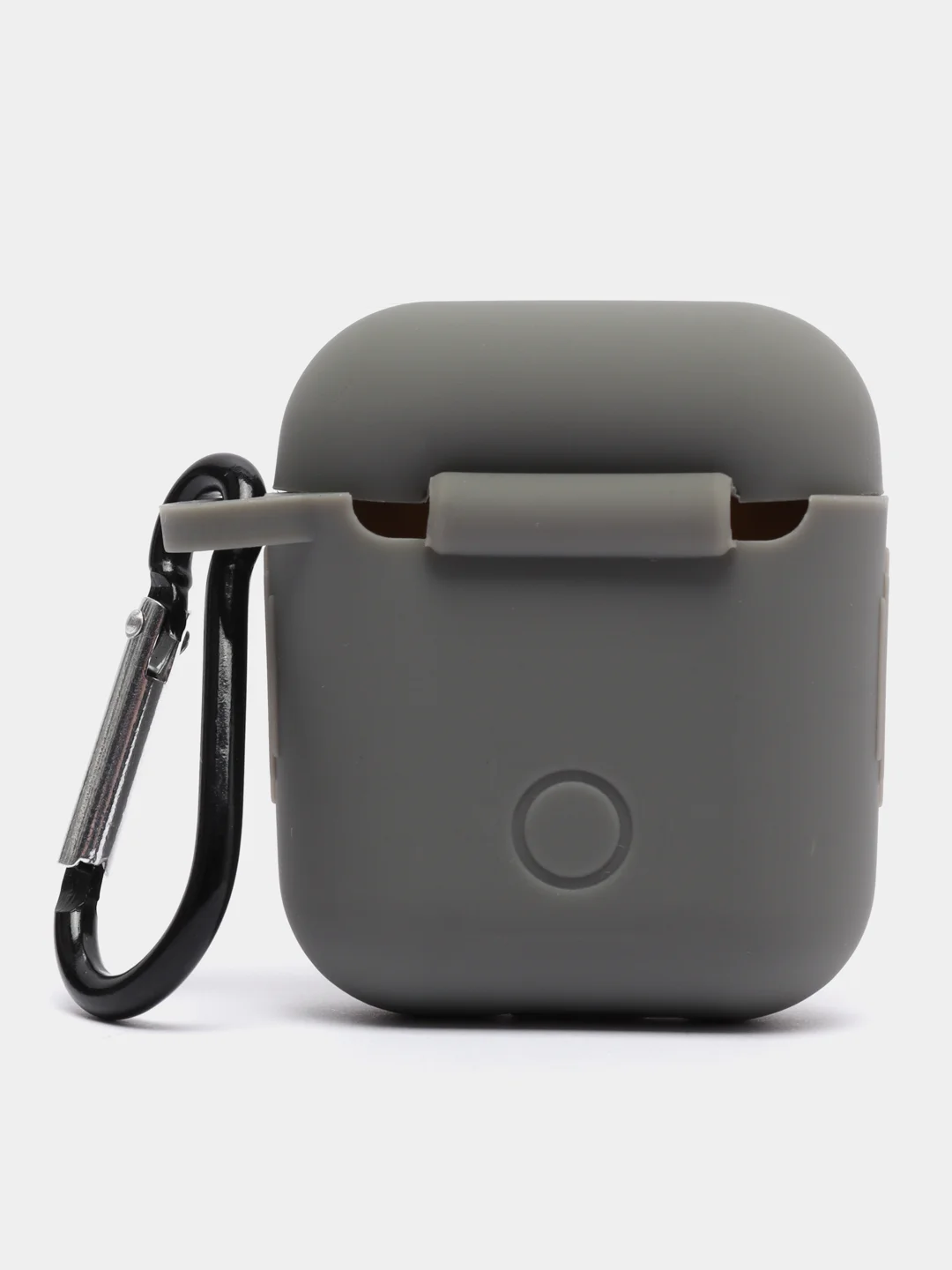 Угольный силиконовый чехол AA для наушников Apple Airpods 1/2