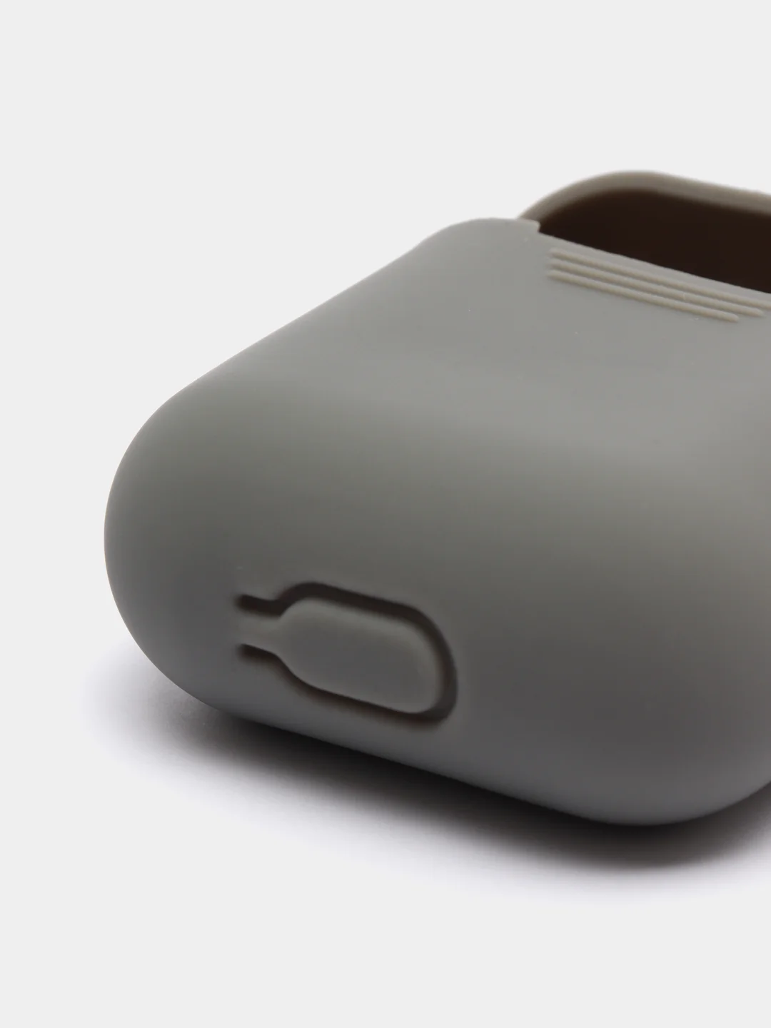 Угольный силиконовый чехол AA для наушников Apple Airpods 1/2