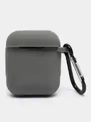 Угольный силиконовый чехол AA для наушников Apple Airpods 1/2