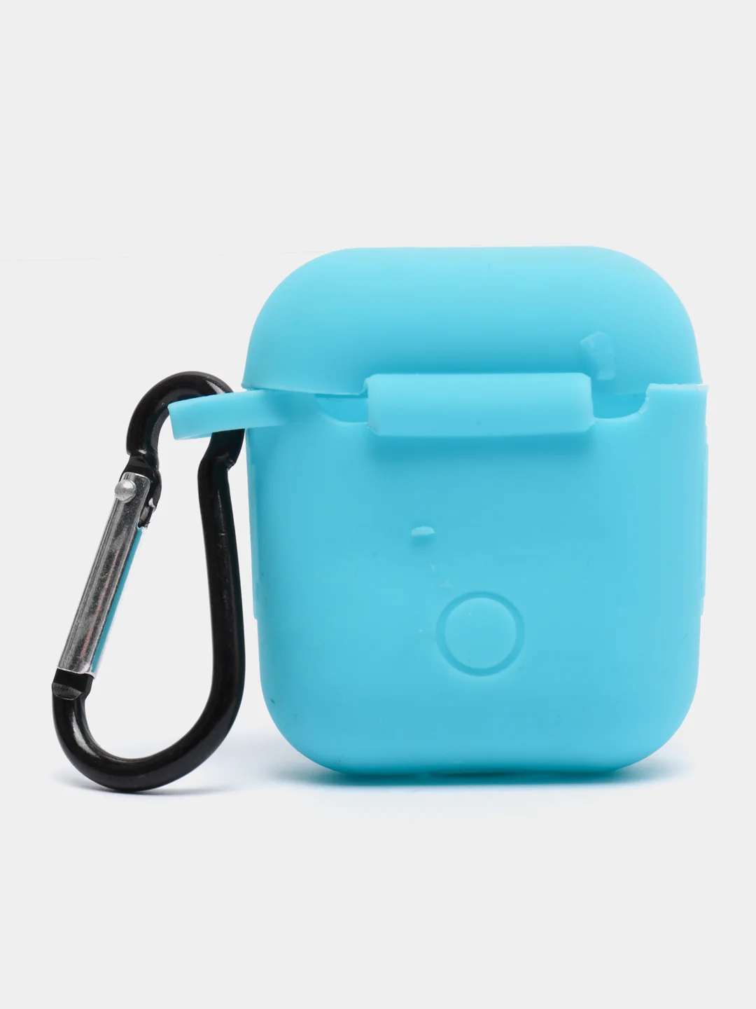 Голубой силиконовый чехол AA для наушников Apple Airpods 1/2