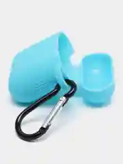 Голубой силиконовый чехол AA для наушников Apple Airpods 1/2