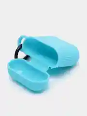 Голубой силиконовый чехол AA для наушников Apple Airpods 1/2