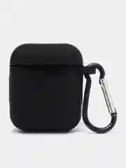 Черный силиконовый чехол AA для наушников Apple Airpods 1/2