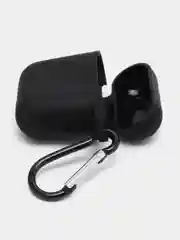 Черный силиконовый чехол AA для наушников Apple Airpods 1/2
