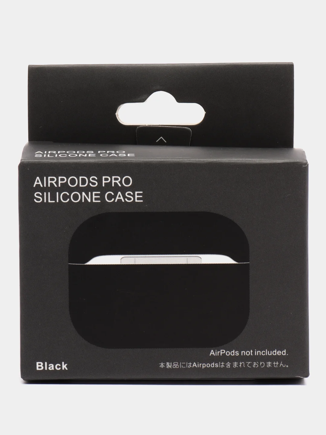 Черный силиконовый чехол BB для наушников Apple Airpods Pro 1/2