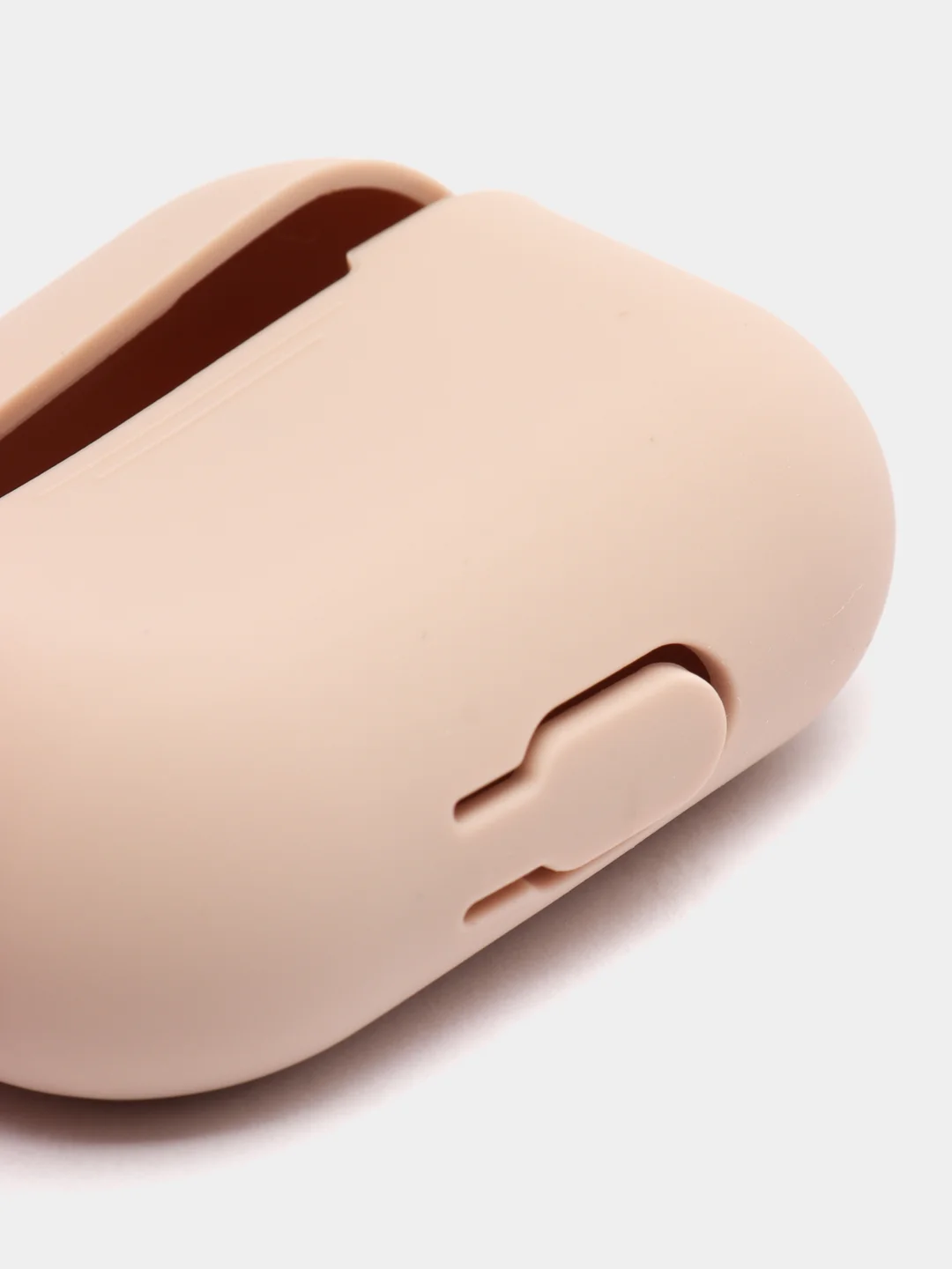 Бежевый меланж силиконовый чехол BB для наушников Apple Airpods Pro 1/2
