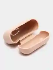 Бежевый меланж силиконовый чехол BB для наушников Apple Airpods Pro 1/2
