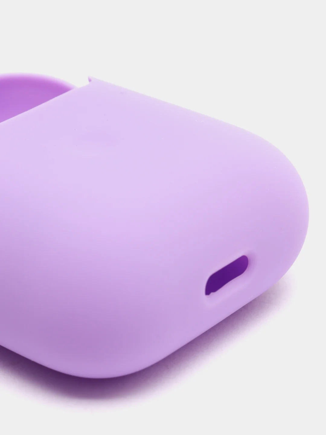 Лавандовый силиконовый чехол AA для наушников Apple Airpods 1/2