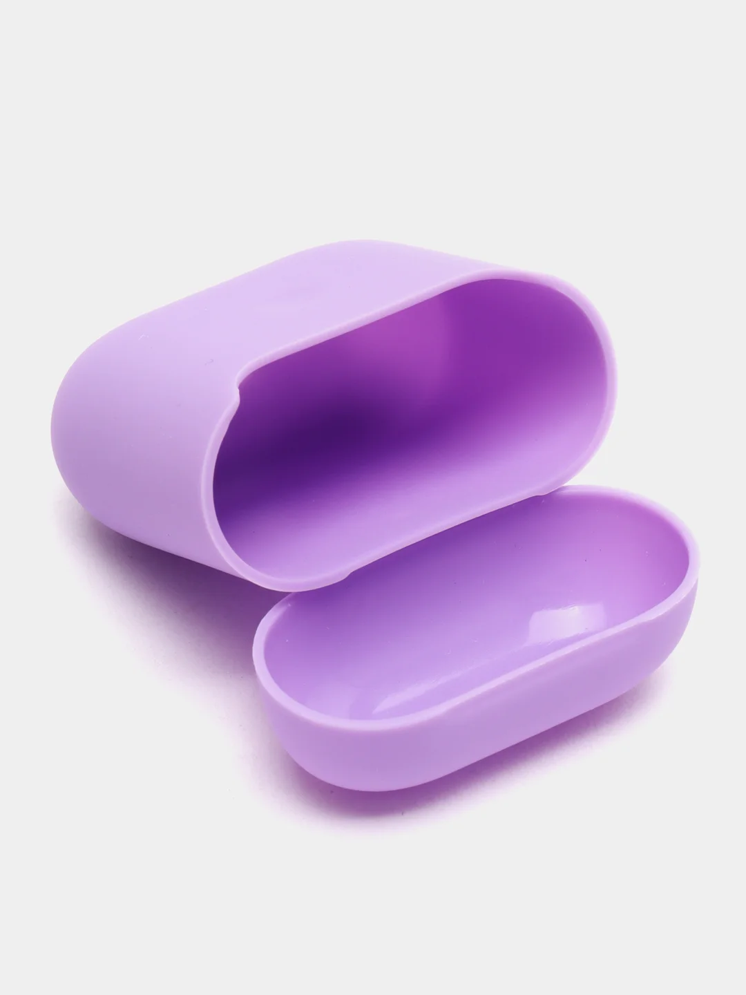 Лавандовый силиконовый чехол AA для наушников Apple Airpods 1/2