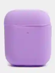 Лавандовый силиконовый чехол AA для наушников Apple Airpods 1/2