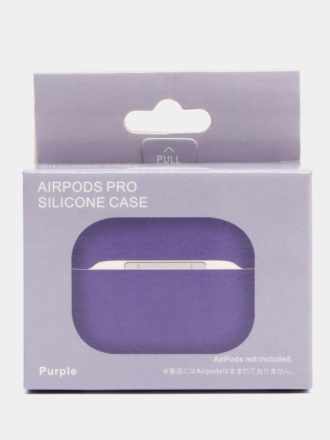 Лавандовый силиконовый чехол BB для наушников Apple Airpods Pro 1/2