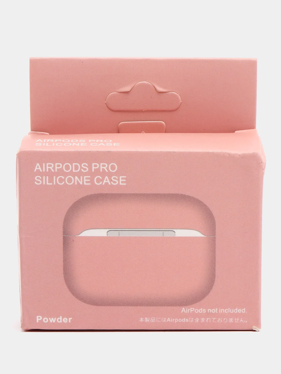 Бежевый силиконовый чехол BB для наушников Apple Airpods Pro 1/2