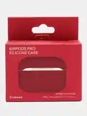 Багровый силиконовый чехол BB для наушников Apple Airpods Pro 1/2