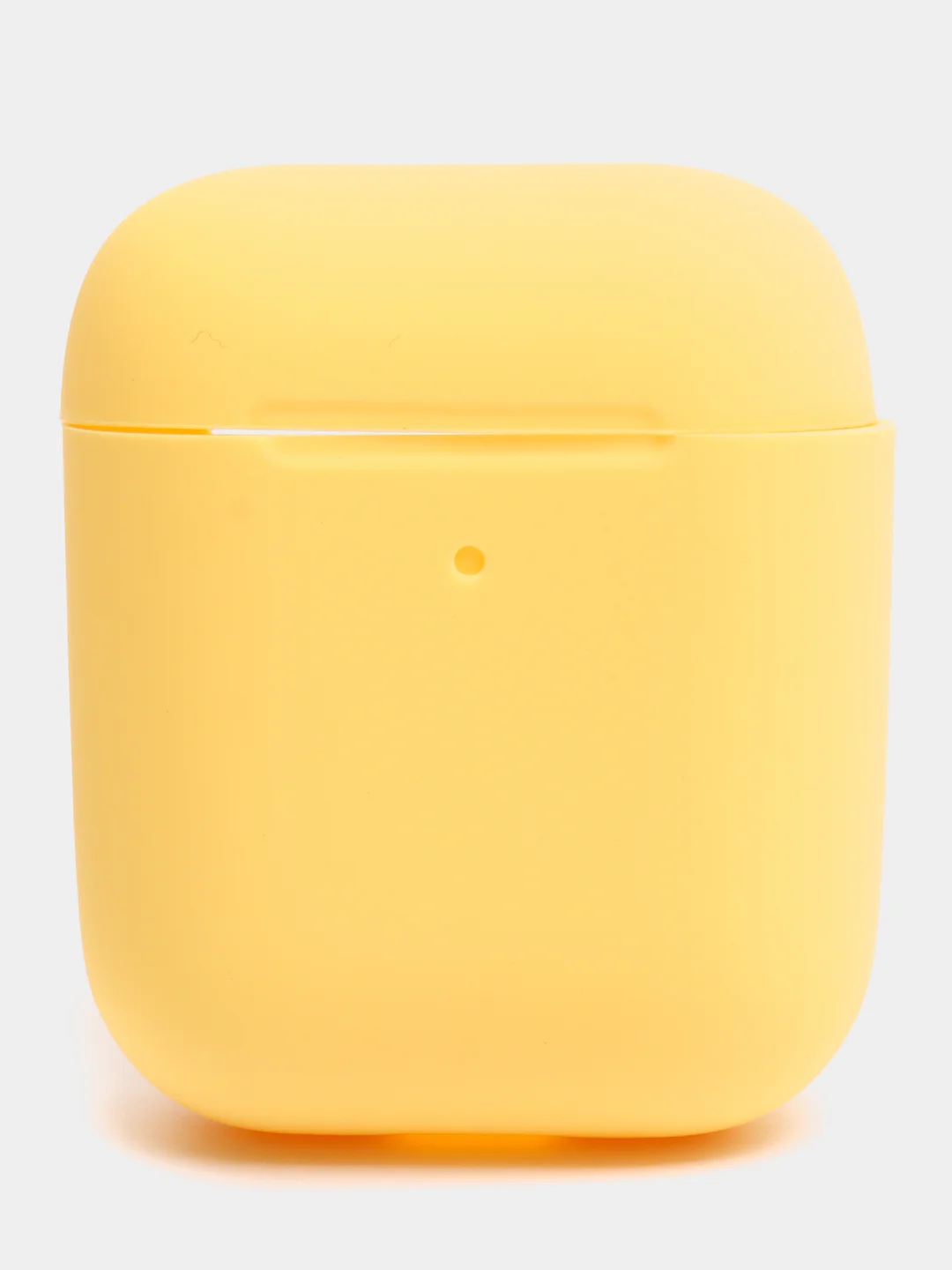 Желтый силиконовый чехол AA для наушников Apple Airpods 1/2
