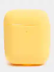 Желтый силиконовый чехол AA для наушников Apple Airpods 1/2