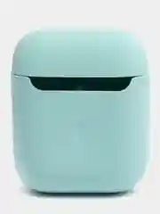 Мятный силиконовый чехол AA для наушников Apple Airpods 1/2