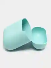 Мятный силиконовый чехол AA для наушников Apple Airpods 1/2