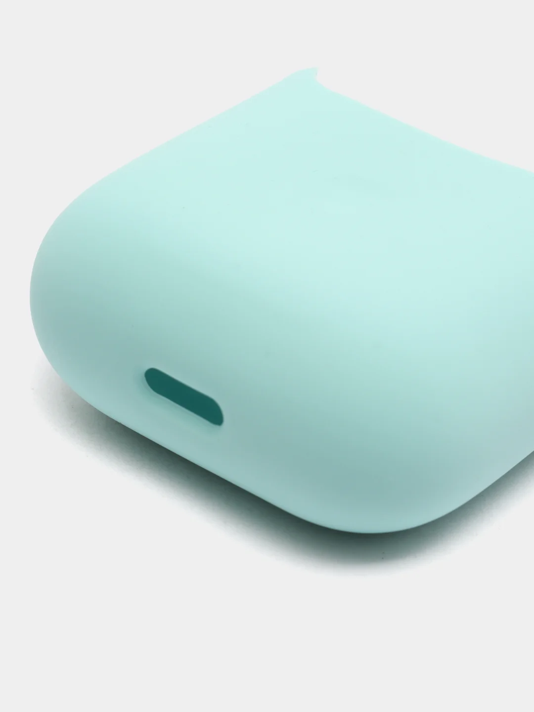 Мятный силиконовый чехол AA для наушников Apple Airpods 1/2