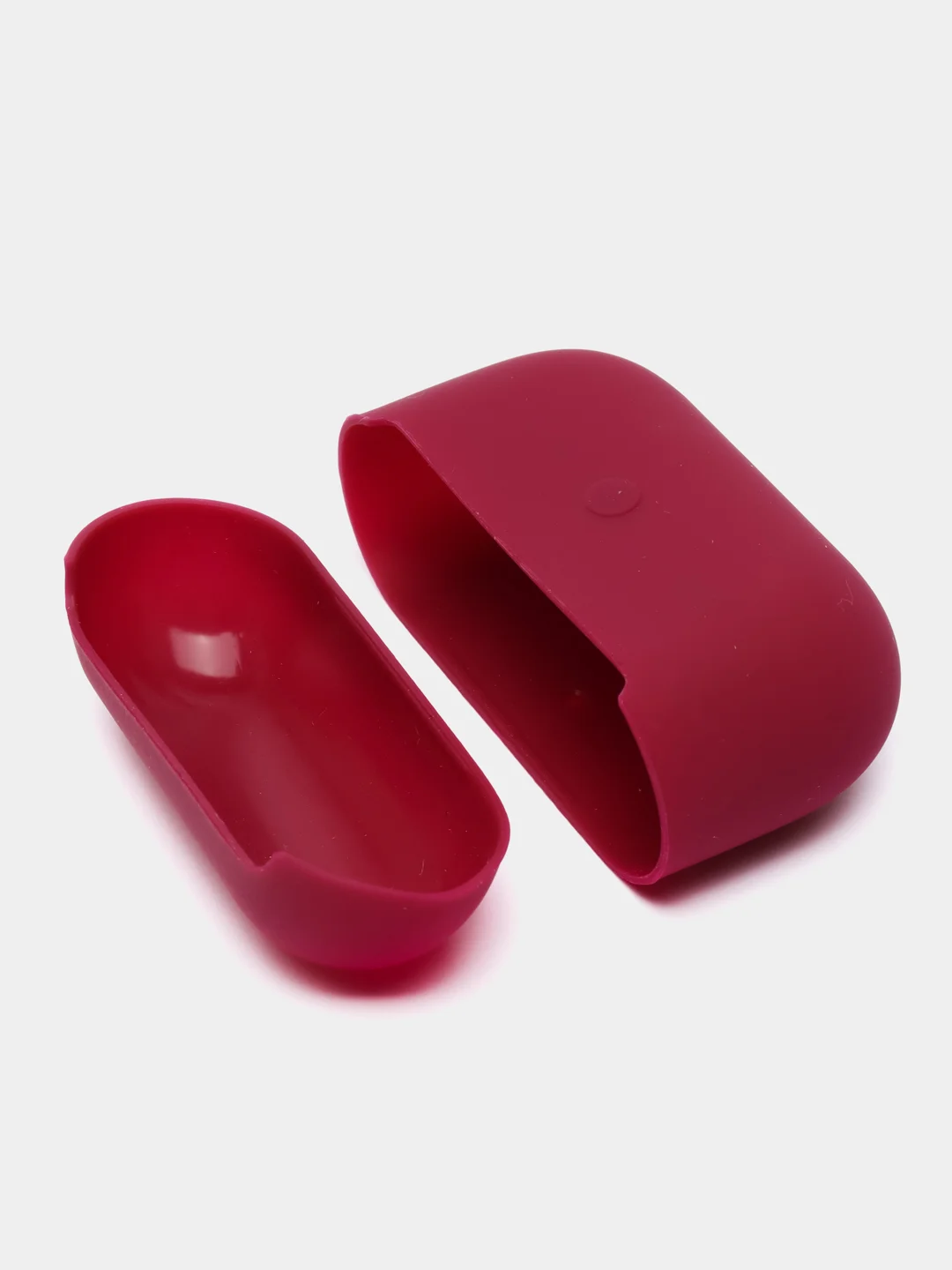 Бордовый силиконовый чехол DD для наушников Apple Airpods Pro 1/2