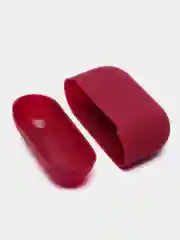 Бордовый силиконовый чехол DD для наушников Apple Airpods Pro 1/2