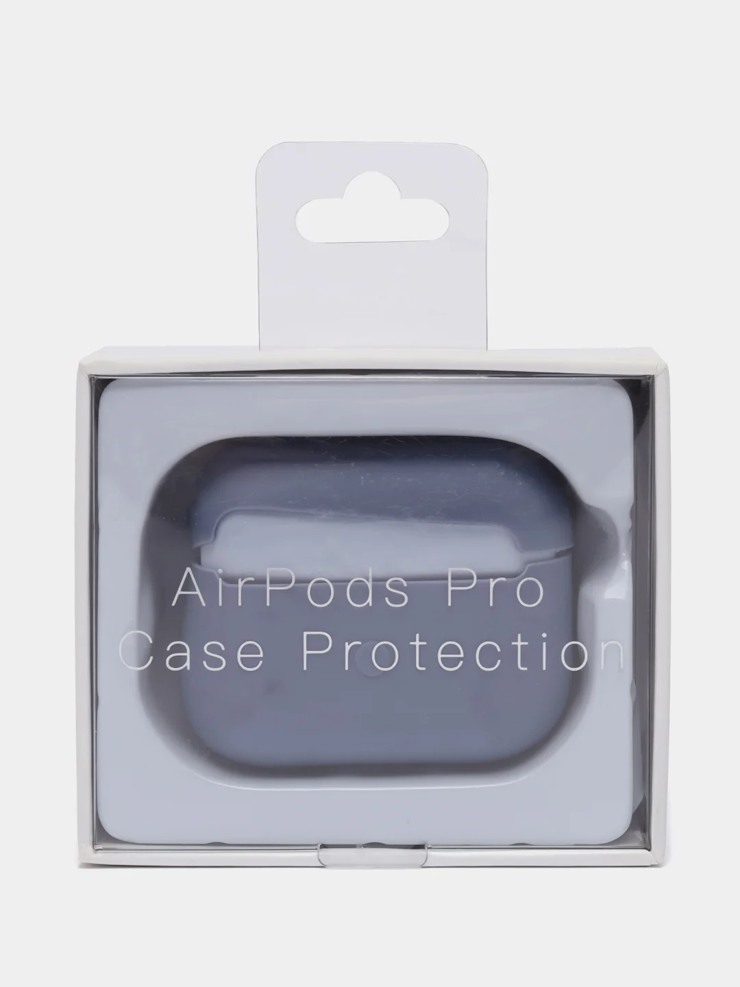 Синий меланж силиконовый чехол DD для наушников Apple Airpods Pro 1/2