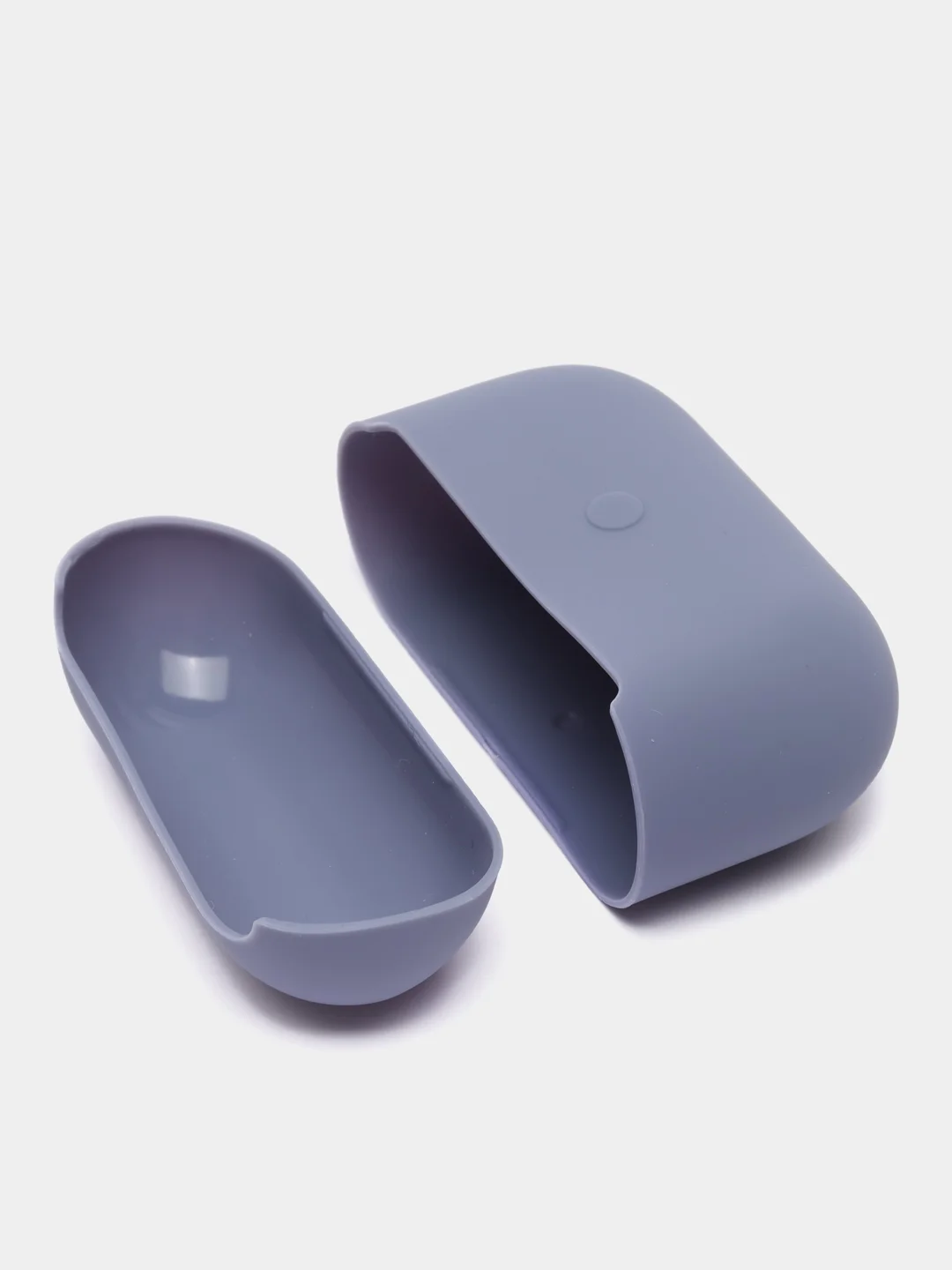 Синий меланж силиконовый чехол DD для наушников Apple Airpods Pro 1/2